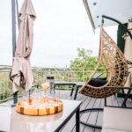 Urlaub im Ferienhaus | Landhaus dasThomas | Weinbergblick - Terrasse