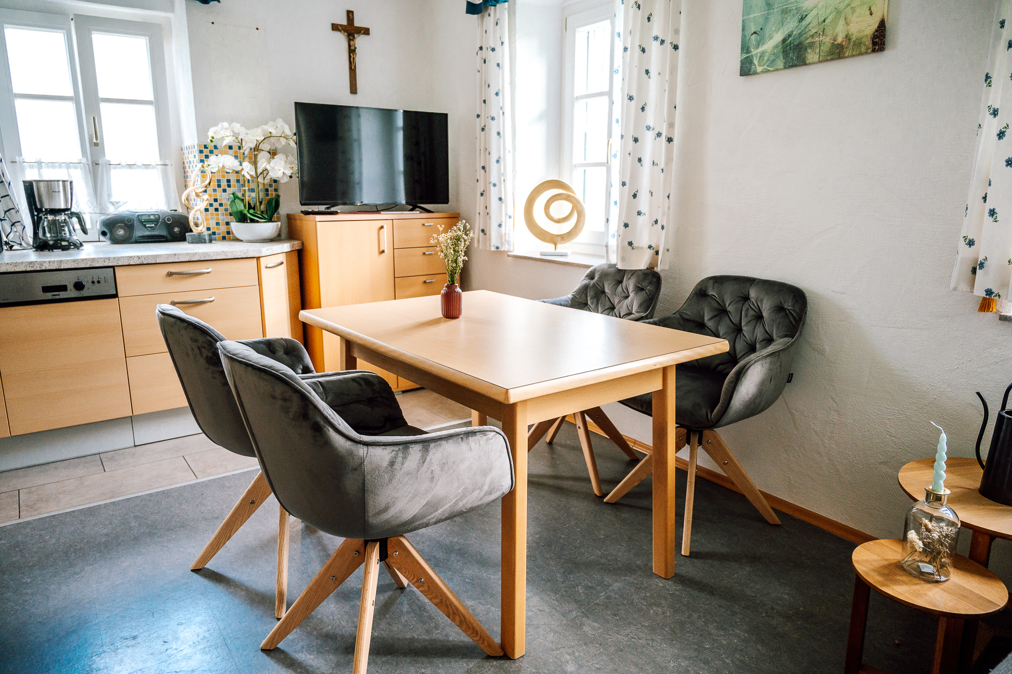 Ferienwohnung dasSonnenblick Südburgenland – Wohnbereich für zwei